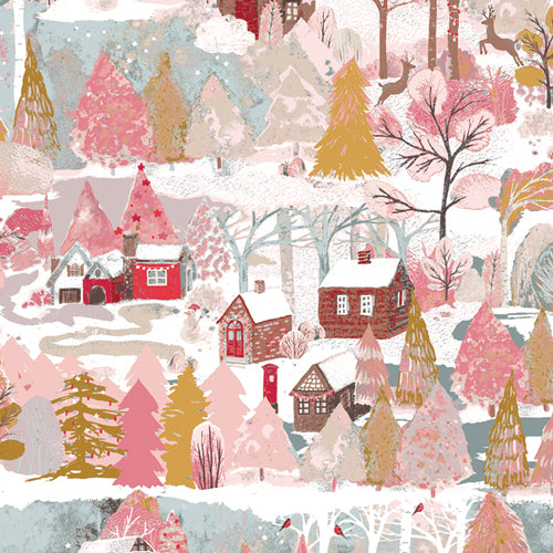 Adventale by Katerina Rocella Christmas Village Yardage