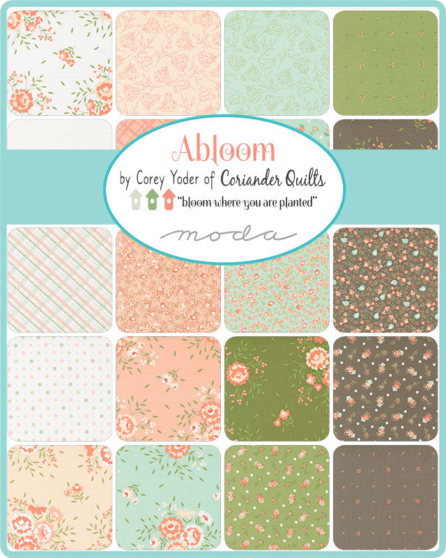 Abloom by Corey Yoder of Coriander Quilts Layer Cake Precut