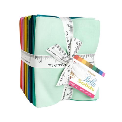 Bella Solids by Moda Fat Quarter Bundles Precut