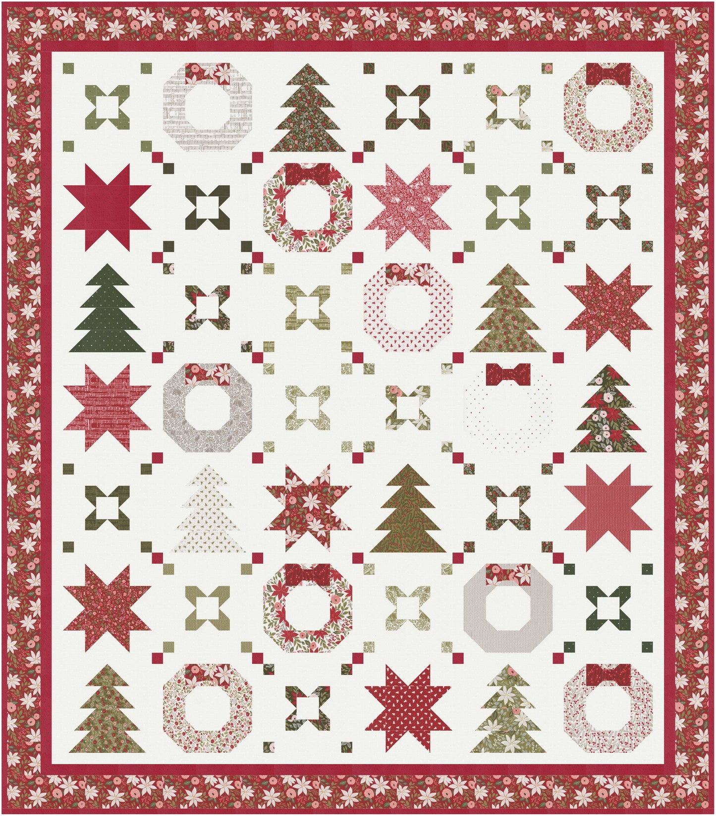 Berry & Pine Holiday Connections Pattern