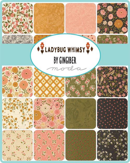 Ladybug Whimsy Charm Pack Precut