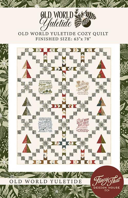 Old World Yuletide Cozy Quilt Pattern by Fancy That Design