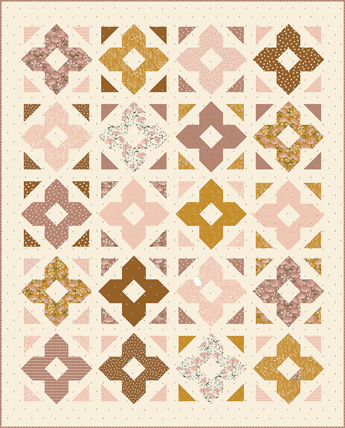 Blush n' Butterscotch Luminaries Pattern