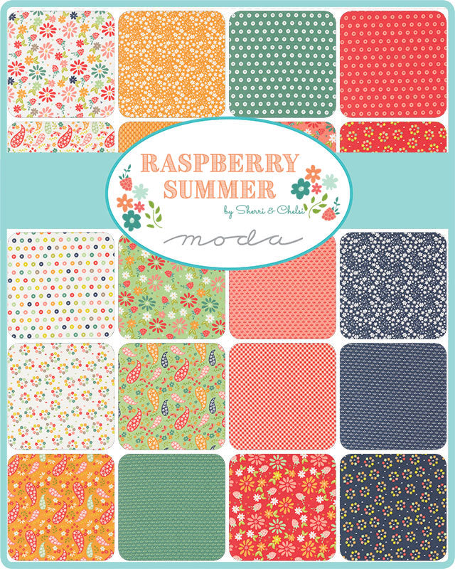 Sherri & Chelsi Raspberry Summer Fat Quarter Bundle Precut