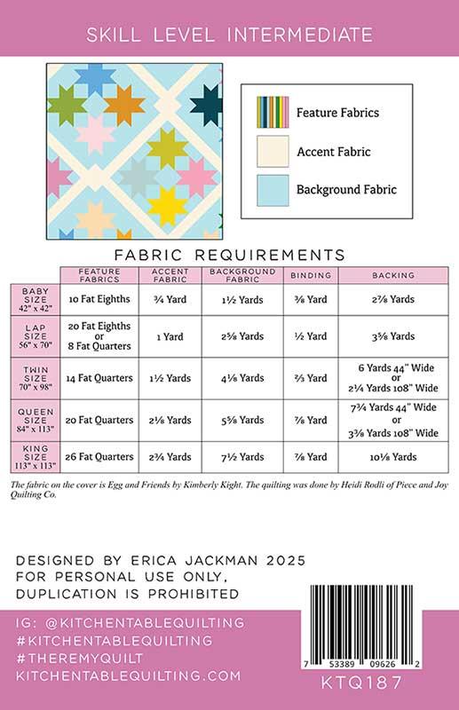 The Remy Quilt by Kitchen Table Quilting