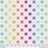 Tula Pink Graywork Disco Poms Whisper yardage