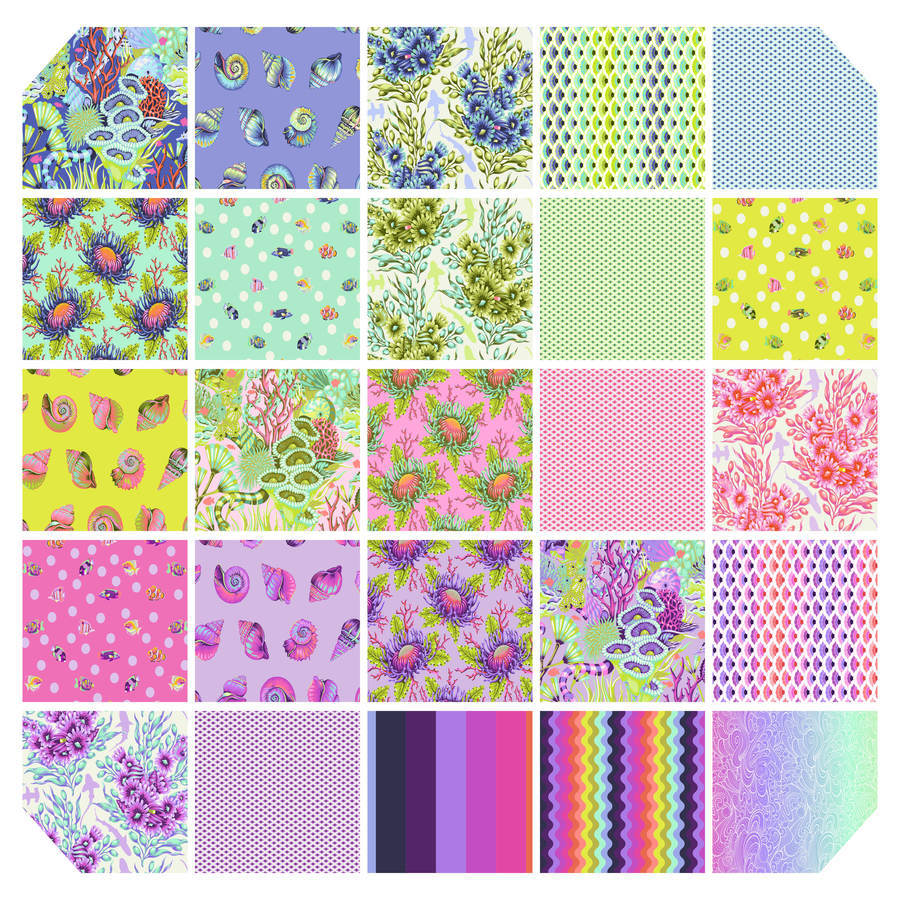 Tula Pink Floral Reef