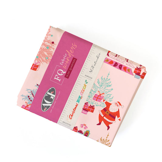Art Gallery Fabric Christmas in Color Fat Quarter Bundle Precut