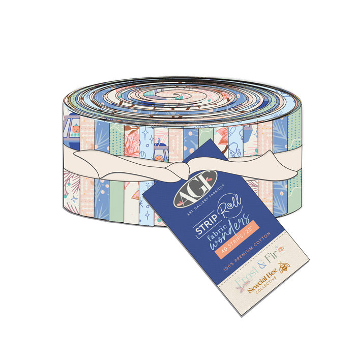 Art Gallery Fabrics Frost & Fir Jelly Roll Precut