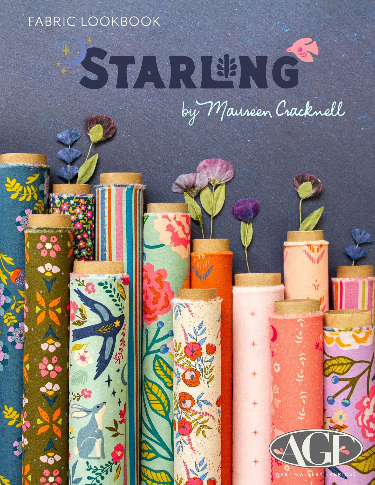 Starling by Maureen Cracknell for Art Gallery Fat Quarter Bundle Precut