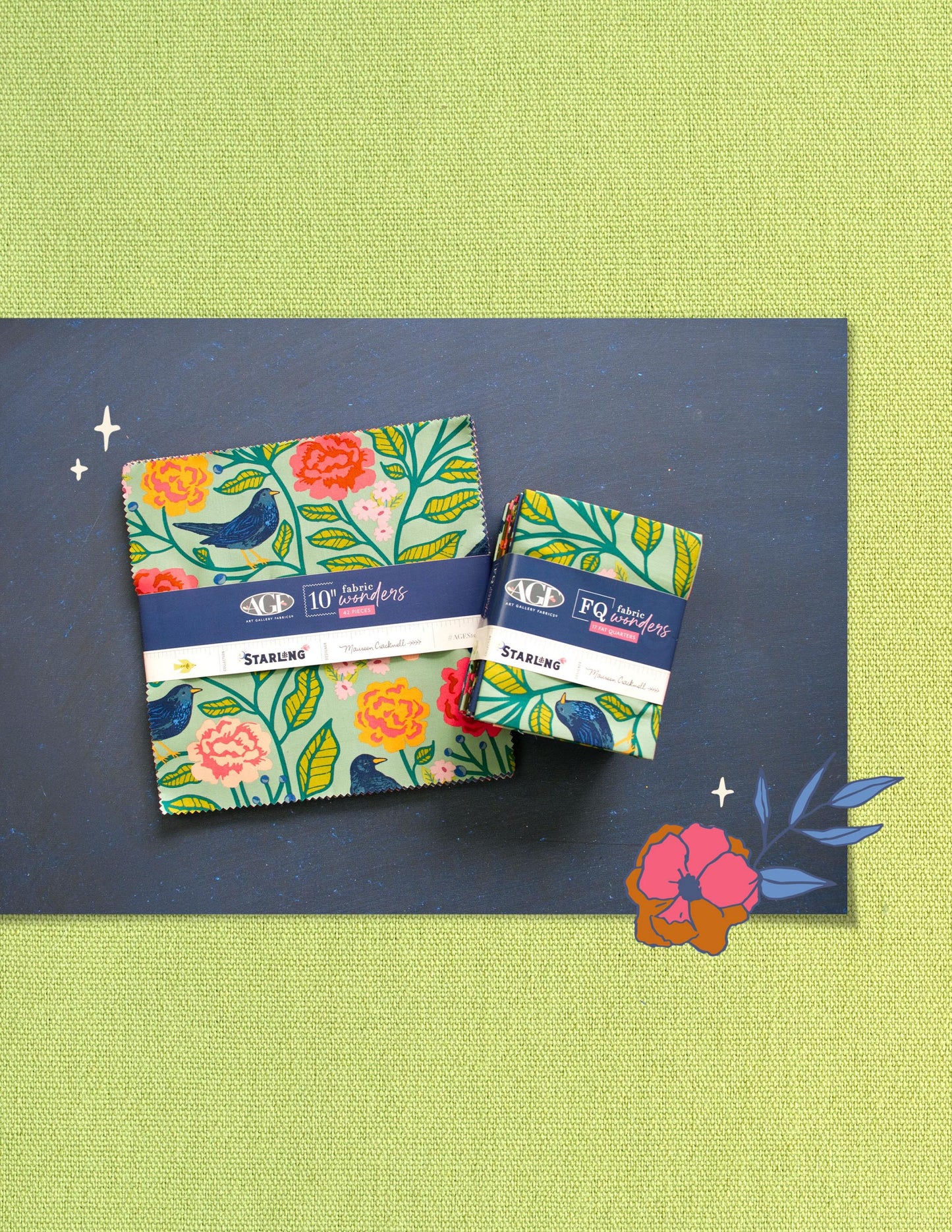 Starling by Maureen Cracknell for Art Gallery Layer Cake Precut