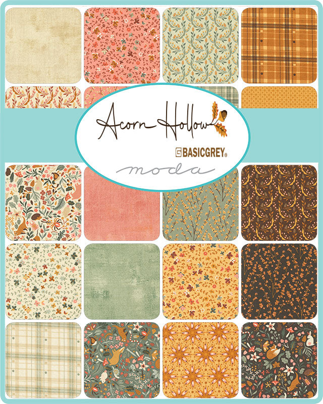 Acorn Hollow by Basic Grey Fat Quarter Bundles Precut