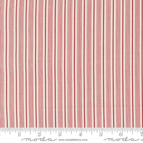 American Gatherings III Cloud Crimson yardage