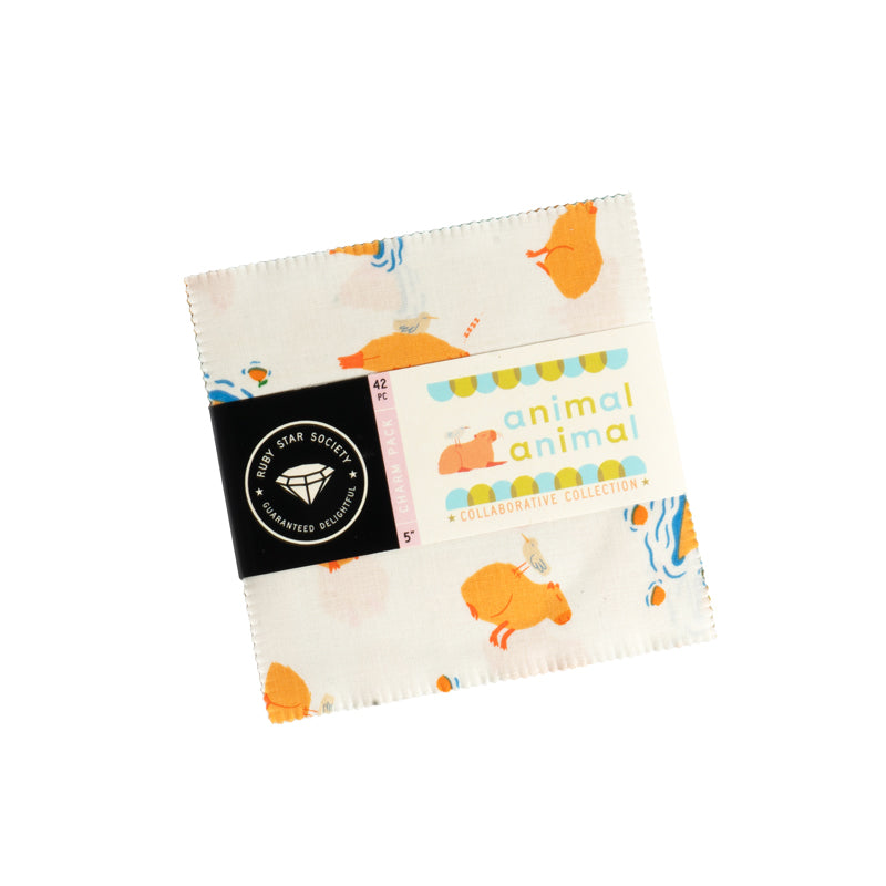 Ruby Star Society Animal Animal Charm Pack Precut