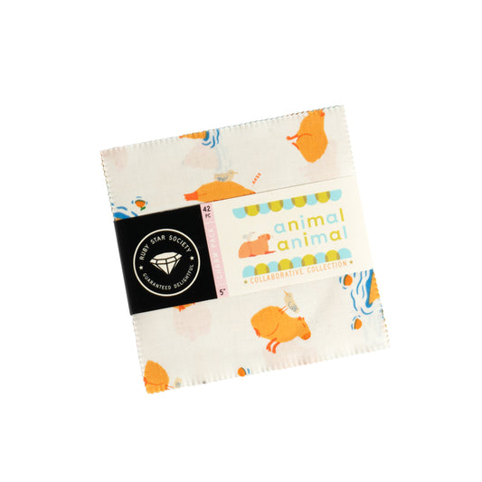 Ruby Star Society Animal Animal Charm Pack Precut