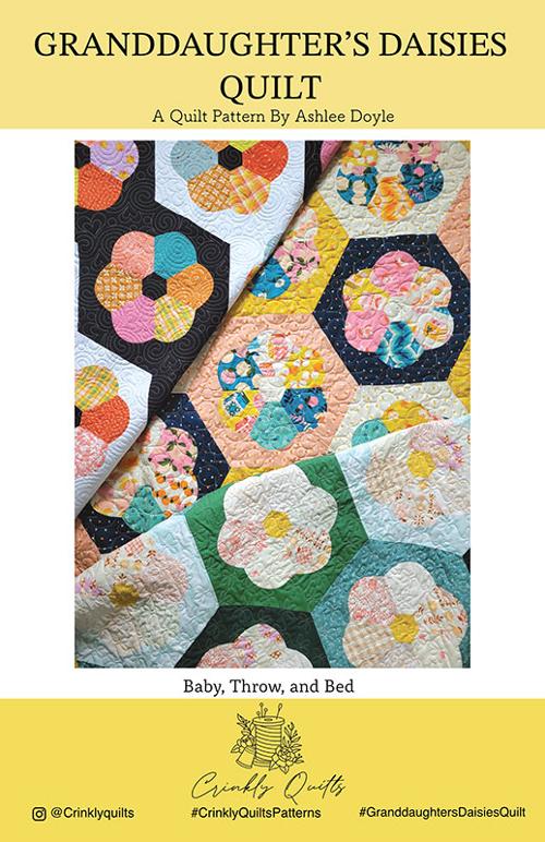 Ruby Star Society Animal Animal Granddaughter's Daisies Quilt Pattern