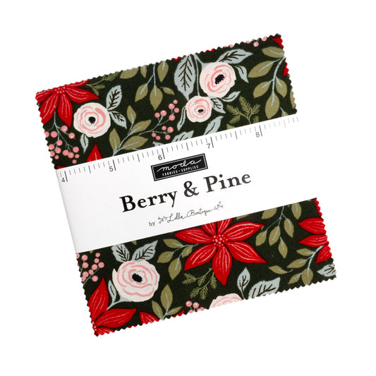 Berry & Pine Charm Pack Precut