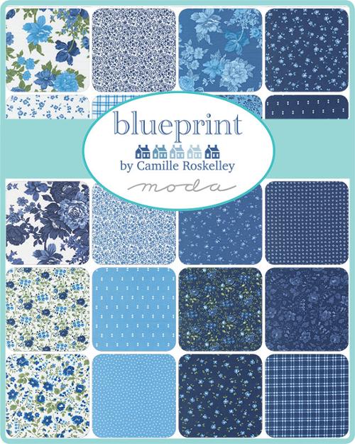Blueprint Quilt Kit by Camille Roskelley