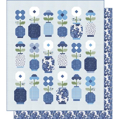 Blueprint Quilt Kit by Camille Roskelley