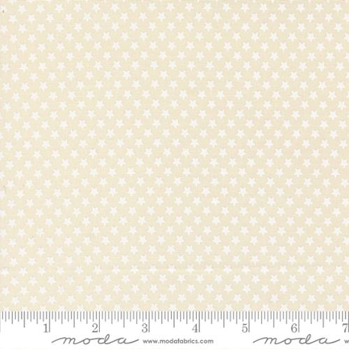 Chilly Star Bright Vanilla Yardage