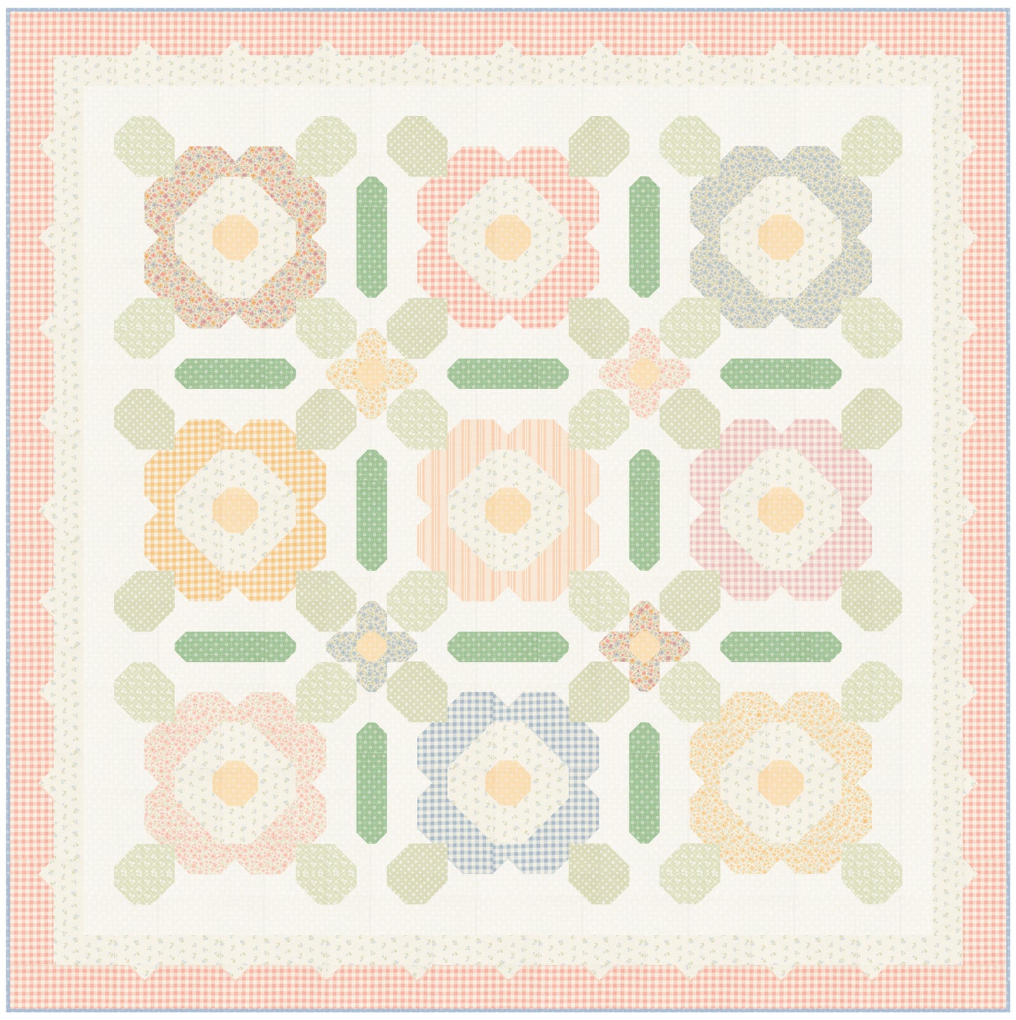 Cottage Charm Pretty Blossoms Pattern