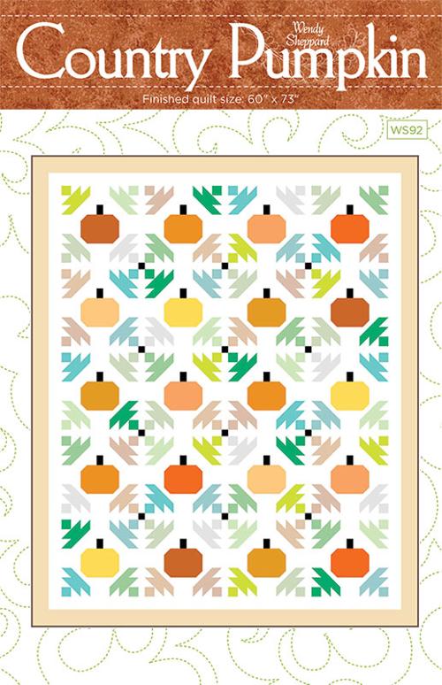 Country Pumpkin Pattern by Wendy Sheppard