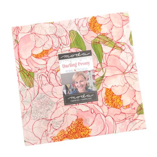 Darling Peony by Robin Pickens Charm Pack Precut