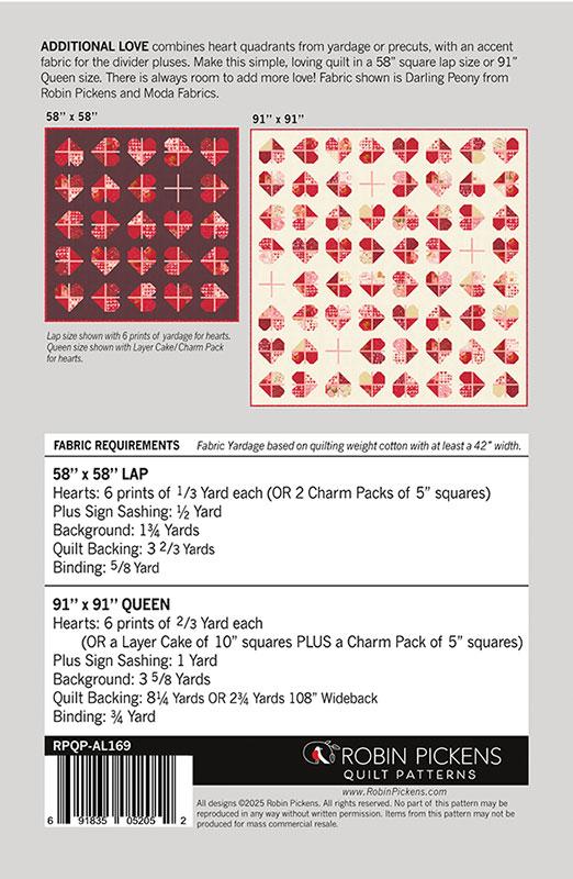 Darling Peony Additional Love Pattern