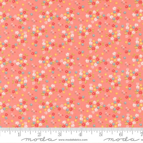 Delightfully Yours Carnation yardage by Sheri & Chelsi