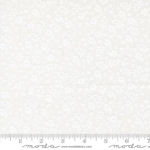 Delightfully Yours Cloud White yardage by Sheri & Chelsi
