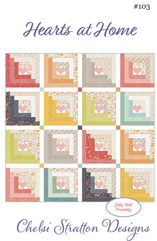 Delightfully Yours Hearts At Home Pattern