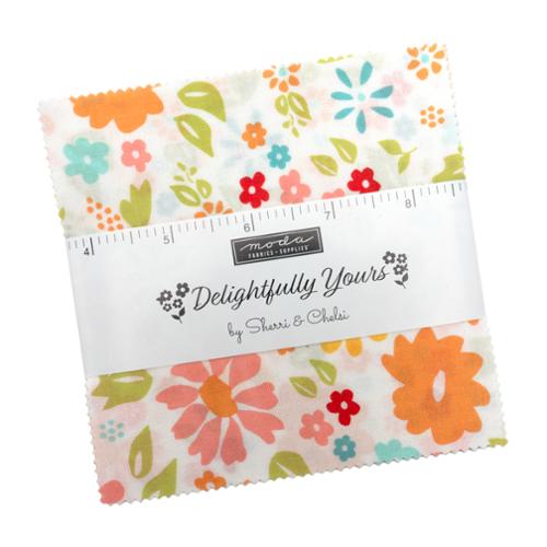 Delightfully Yours by Sherri and Chelsi Charm Pack Precut