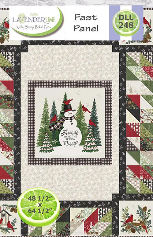 Fast Panel Pattern by Lavender Lime for Winter Friends by Deb Strain