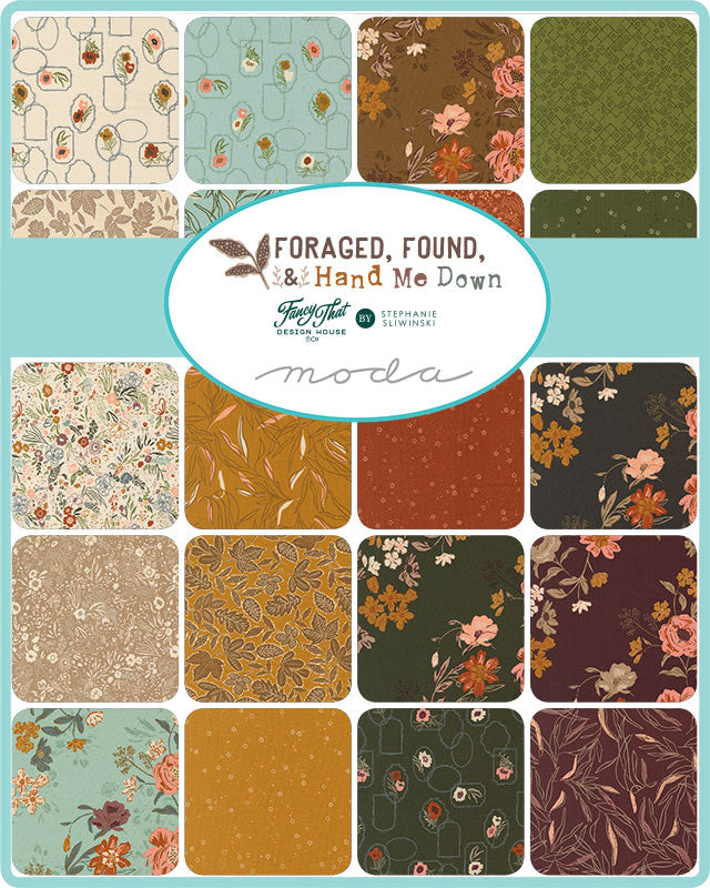 Foraged and Found Jelly Roll Precut by Fancy That Design House