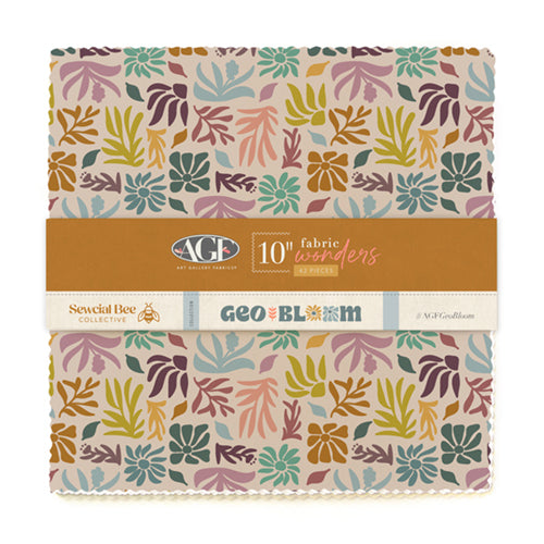 Geobloom by Art Gallery Fabric Layer Cake Precut