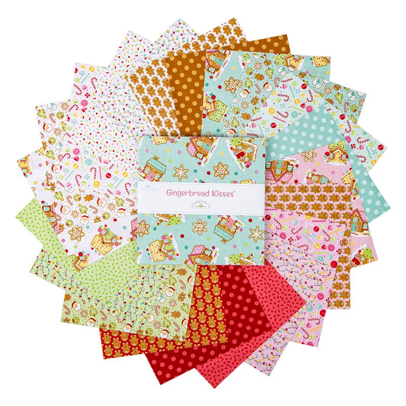 Gingerbread Kisses 10" Stacker Precut