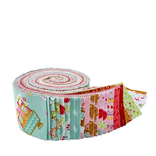 Gingerbread Kisses Rolie Polie Precut