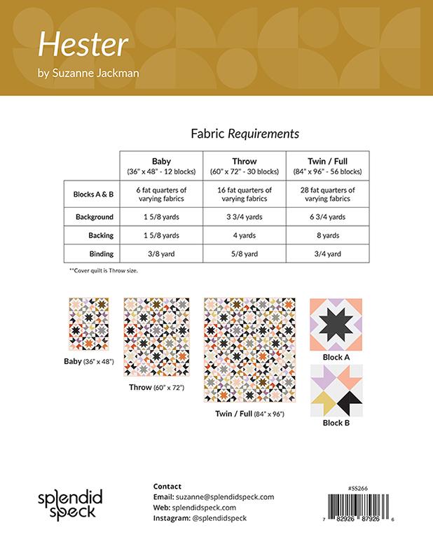 Hester Pattern by Splendid Speck