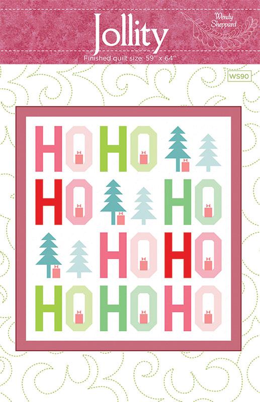 Jollity Pattern by Wendy Sheppard Precut Friendly
