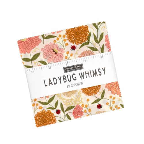 Ladybug Whimsy Charm Pack Precut