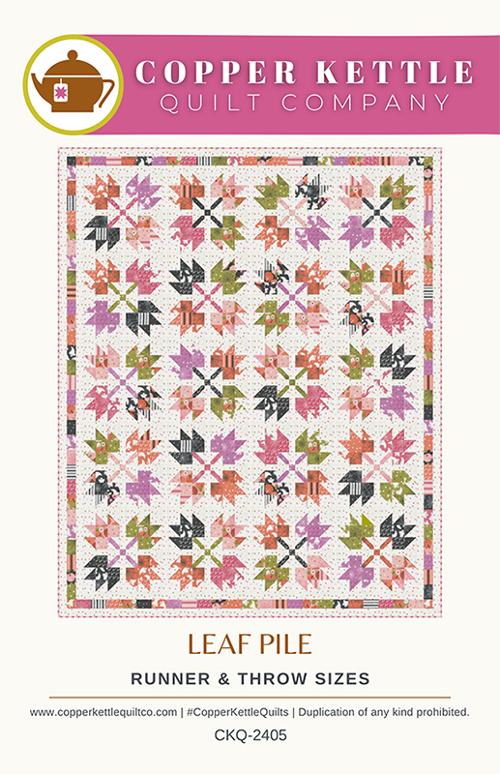 Leaf Pile by Copper Kettle Quilts