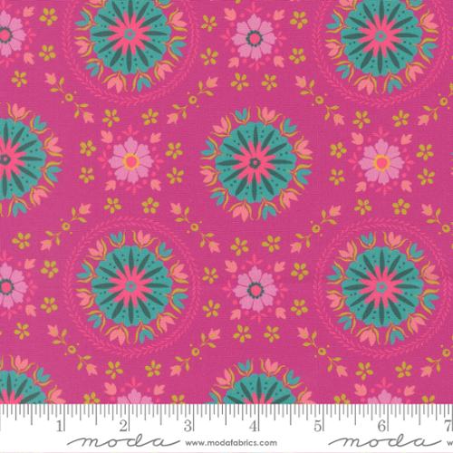 Parlor Mandala Passion Fruit yardage