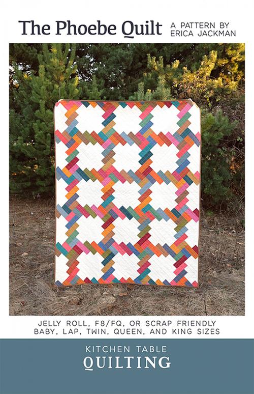 The Phoebe Quilt Pattern by Kitchen Table Quilting from Parlor fabric collection