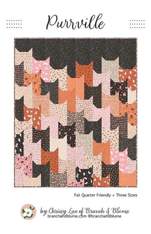 Purrville Quilt Pattern by Branch and Bloom