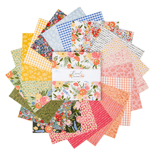 Floral Charms by Kelsey Carlson Layer Cake Precut