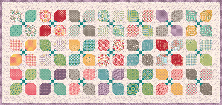 Lori Holt Piece & Plenty Pretty Petals Runner Kit