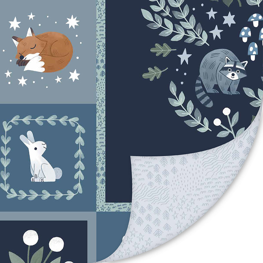 Riley Blake Double Lush Velvet Twilight Creatures Panels