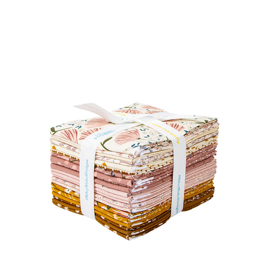 Blush n Butterscotch Fat Quarter Bundle Precut