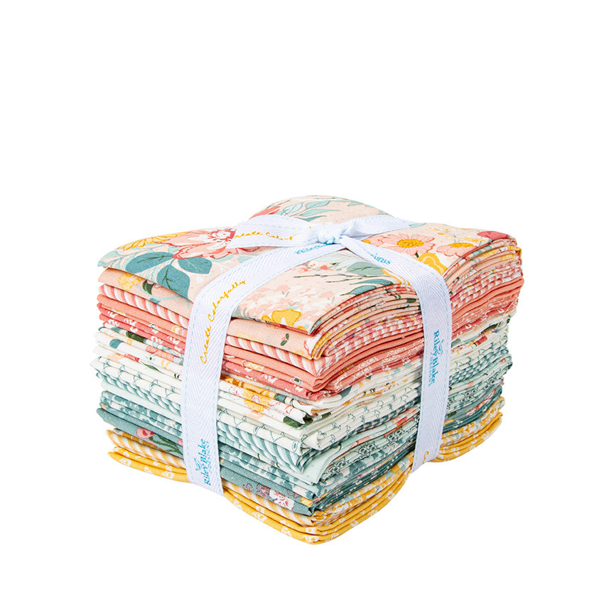 New Beginnings by Sandy Gervais Fat Quarter Bundle Precut