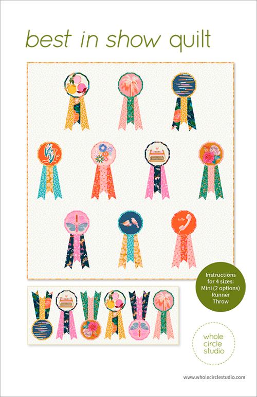 Best in Show Pattern by Whole Circle Studio in Ruby Star Society Best Day Ever